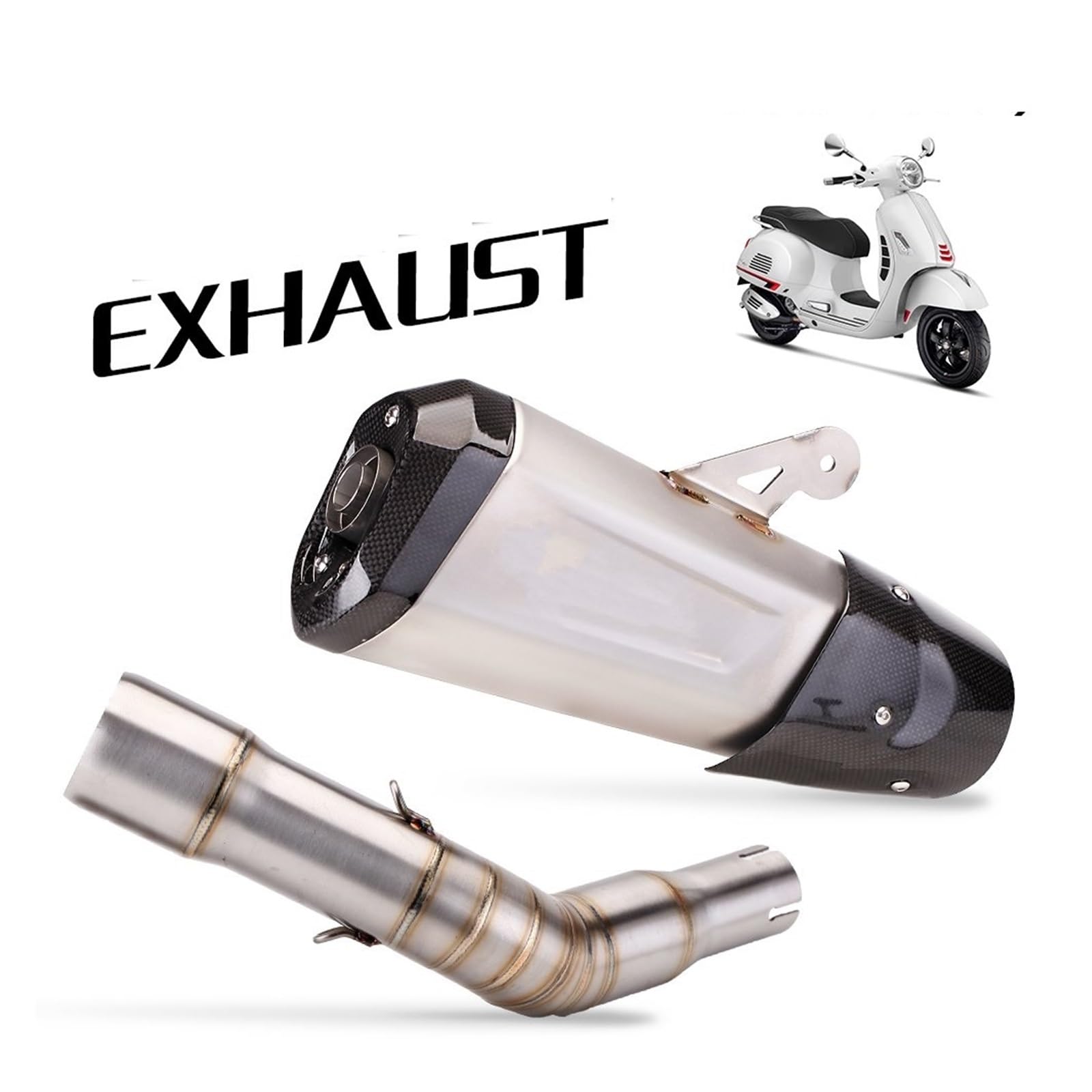 vespa gts300 マフラー PIAGGIO VESPA GTS 300 2021-2022 Muffler ARROW URBAN ALU